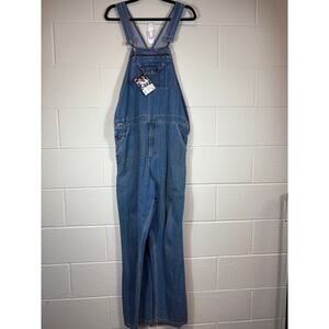 Craftsman Carpenter Denim Bib Overalls Mens 34x32 Painter Workwear Outdoor NWT